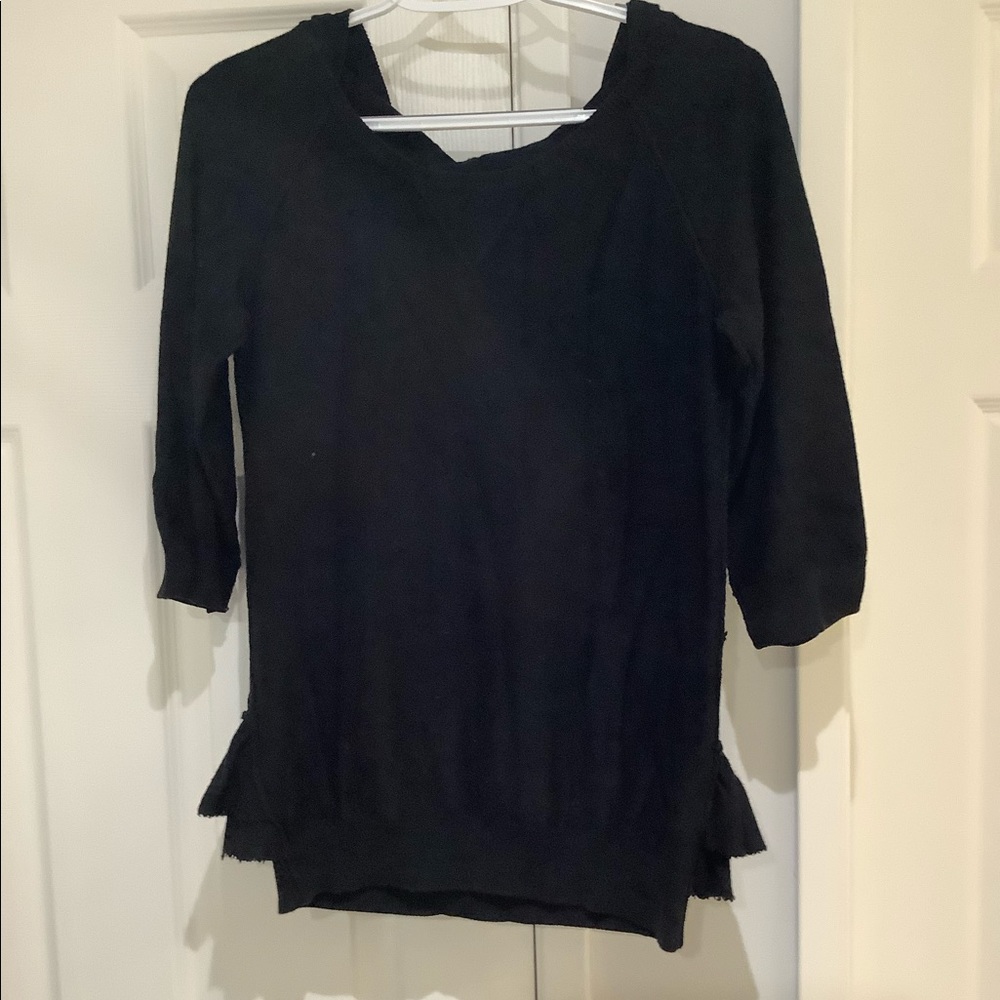 Juicy couture cashmere blend hoodie sweater black size small